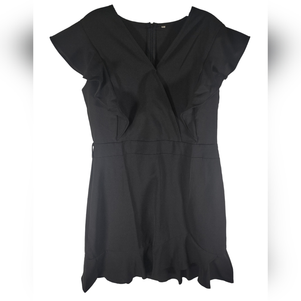 Black mini dress Size L